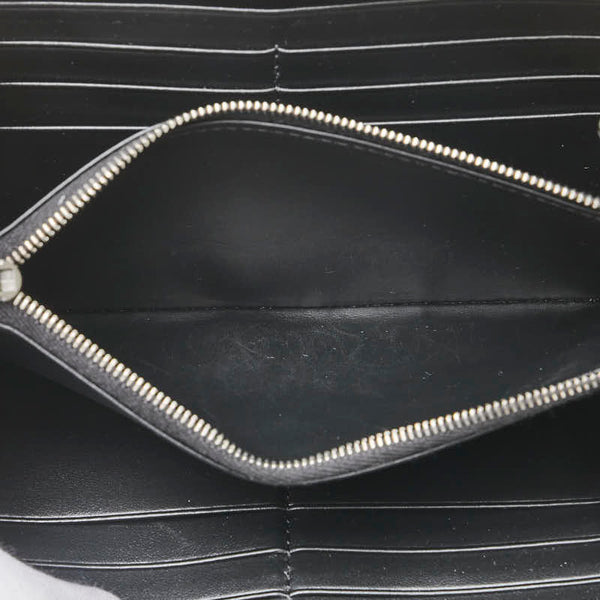 セリーヌ 長財布 ラウンドファスナー ブラック レザー レディース CELINE 【中古】