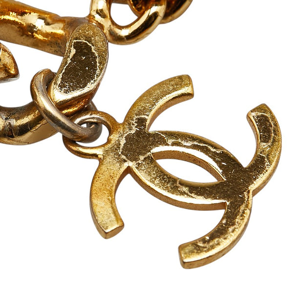 シャネル ココマーク ブレスレット 喜平 ゴールド メッキ レディース CHANEL 【中古】