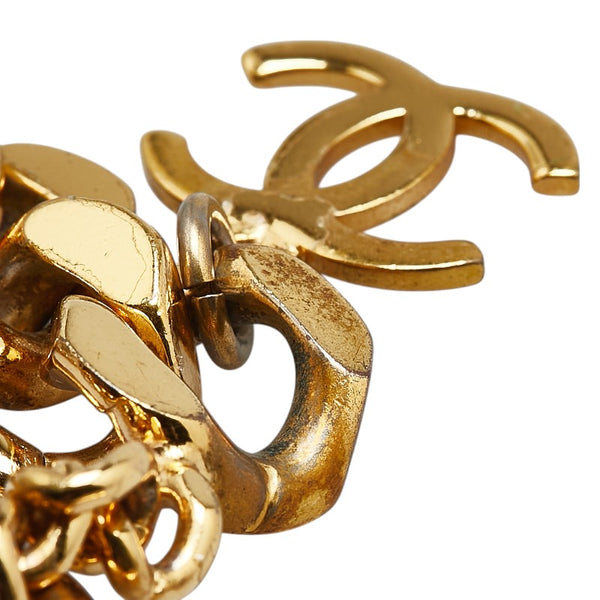 シャネル ココマーク ブレスレット 喜平 ゴールド メッキ レディース CHANEL 【中古】