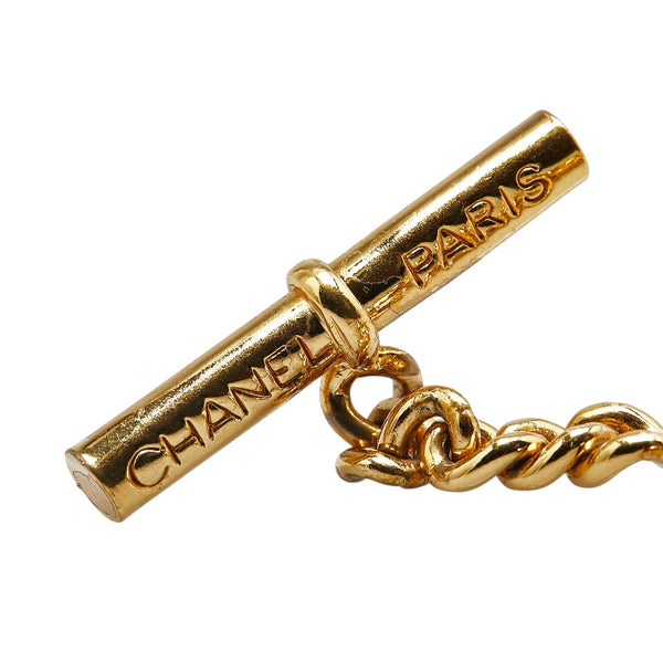 シャネル ココマーク ブレスレット 喜平 ゴールド メッキ レディース CHANEL 【中古】