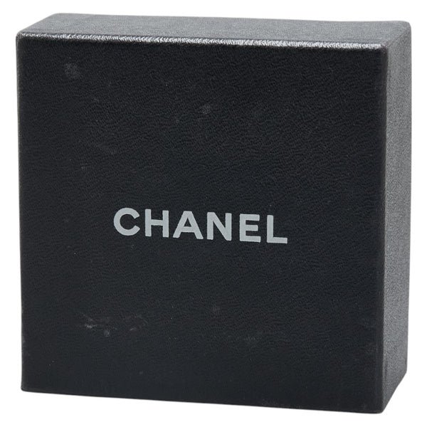 シャネル ココマーク ハート モチーフ ラインストーン ピアス シルバー メタル レディース CHANEL 【中古】