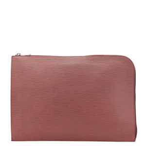 ルイ ヴィトン エピ ポシェットジュールGM クラッチバッグ ボルドー ワインレッド レザー レディース LOUIS VUITTON 【中古】