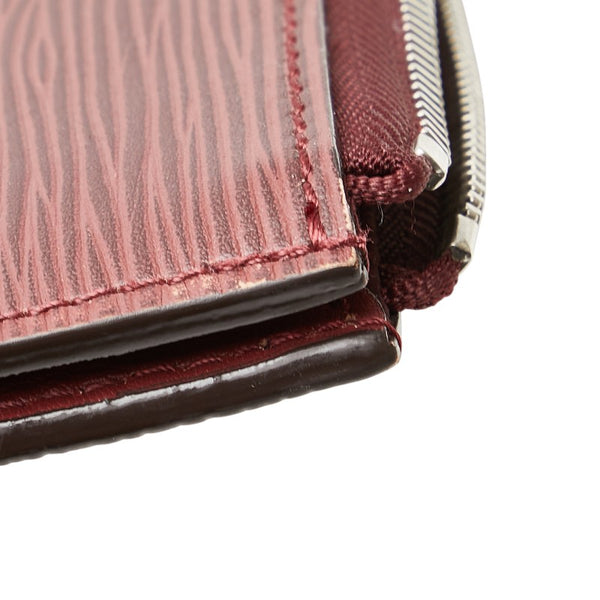 ルイ ヴィトン エピ ポシェットジュールGM クラッチバッグ ボルドー ワインレッド レザー レディース LOUIS VUITTON 【中古】