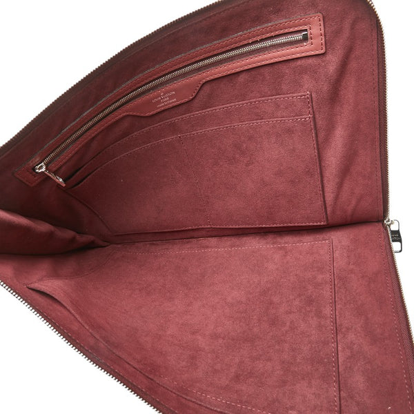 ルイ ヴィトン エピ ポシェットジュールGM クラッチバッグ ボルドー ワインレッド レザー レディース LOUIS VUITTON 【中古】