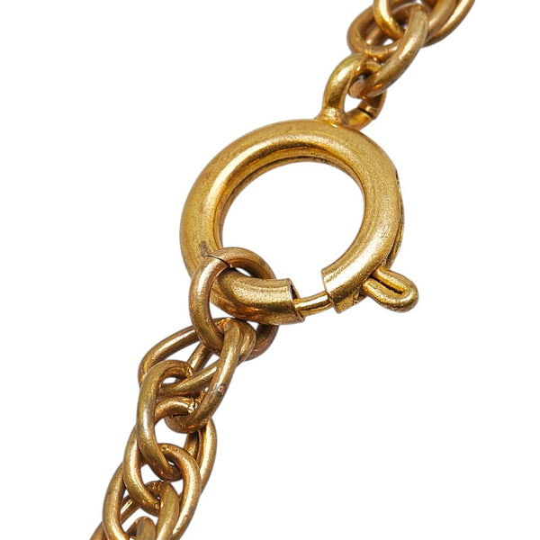 シャネル ココマーク ネックレス ゴールド メッキ レディース CHANEL 【中古】