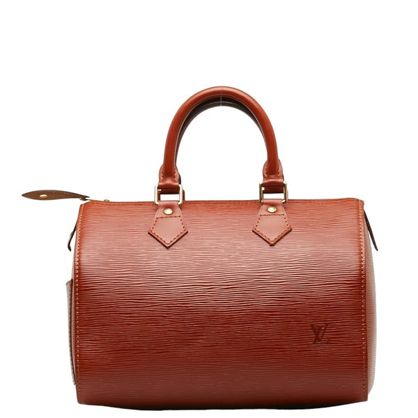 ルイ ヴィトン エピ スピーディ25 ハンドバッグ ミニボストンバッグ M43013 ケニアブラウン レザー レディース LOUIS VUITTON 【中古】