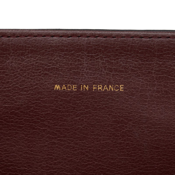 シャネル マトラッセ ココマーク プッシュロック チェーン ショルダーバッグ ブラック ラムスキン レディース CHANEL 【中古】