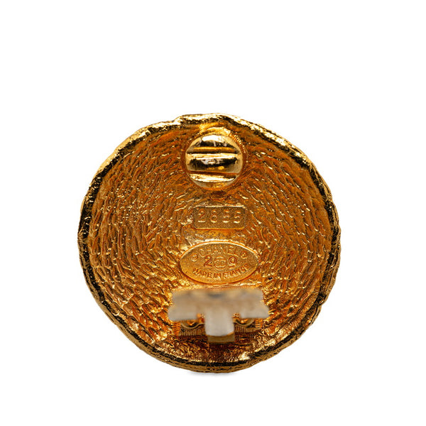 シャネル ヴィンテージ ココマーク イヤリング ゴールド メッキ レディース CHANEL 【中古】