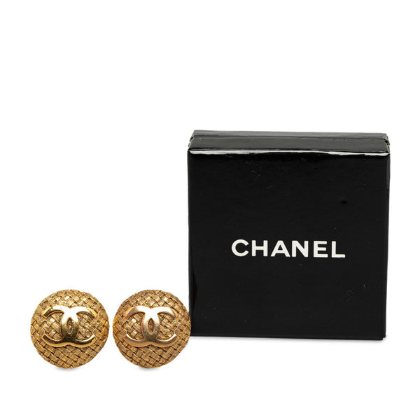 シャネル ヴィンテージ ココマーク イヤリング ゴールド メッキ レディース CHANEL 【中古】