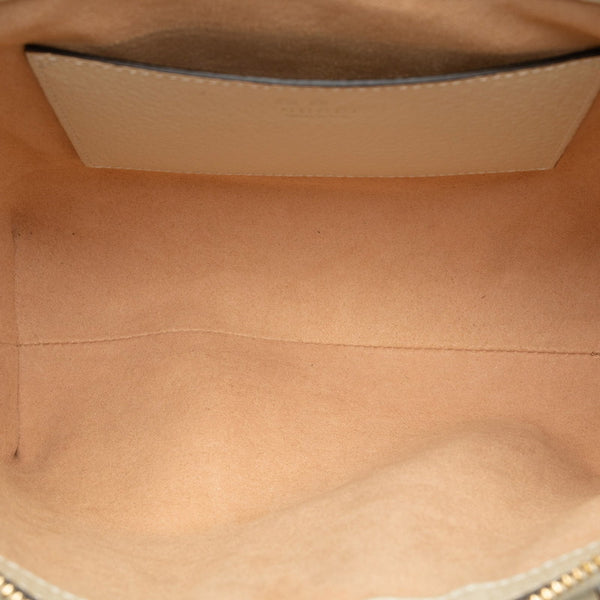 グッチ オフィディア ハンドバッグ ショルダーバッグ 2WAY  719882 ホワイト アイボリー レザー レディース GUCCI 【中古】