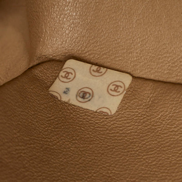 シャネル マドモアゼル チェーンショルダーバッグ ベージュ レザー レディース CHANEL 【中古】