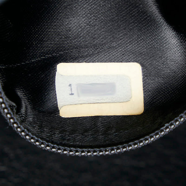 シャネル デカココマーク フリンジ  斜め掛け チェーン ショルダーバッグ ブラック レザー レディース CHANEL 【中古】