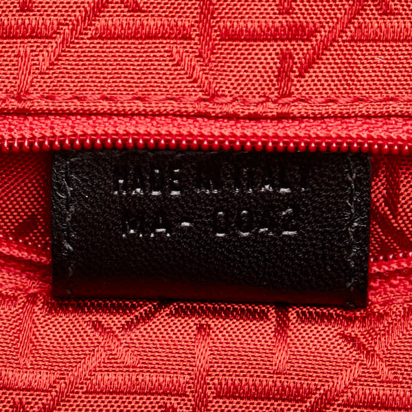 ディオール レディディオール カナージュ ラージ ハンドバッグ ショルダーバッグ 2WAY ブラック ラムスキン レディース Dior 【中古】