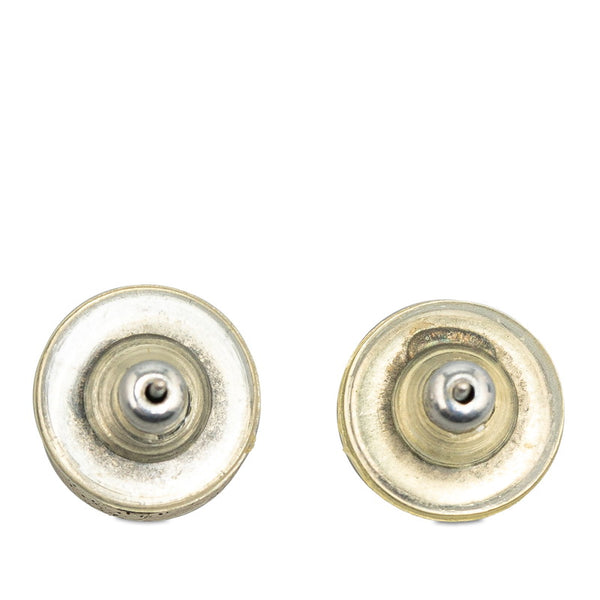 シャネル ココマーク ピアス アイボリー ホワイト プラスチック レディース CHANEL 【中古】