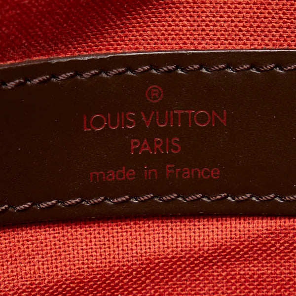 ルイ ヴィトン ダミエ ナヴィグリオ ショルダーバッグ N45255 ブラウン PVC レザー レディース LOUIS VUITTON 【中古】