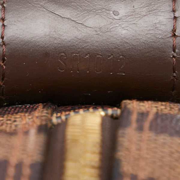 ルイ ヴィトン ダミエ ナヴィグリオ ショルダーバッグ N45255 ブラウン PVC レザー レディース LOUIS VUITTON 【中古】