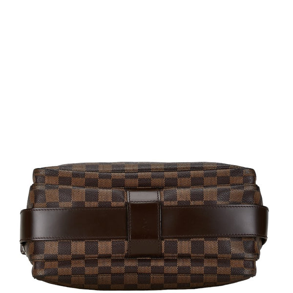 ルイ ヴィトン ダミエ ナヴィグリオ ショルダーバッグ N45255 ブラウン PVC レザー レディース LOUIS VUITTON 【中古】
