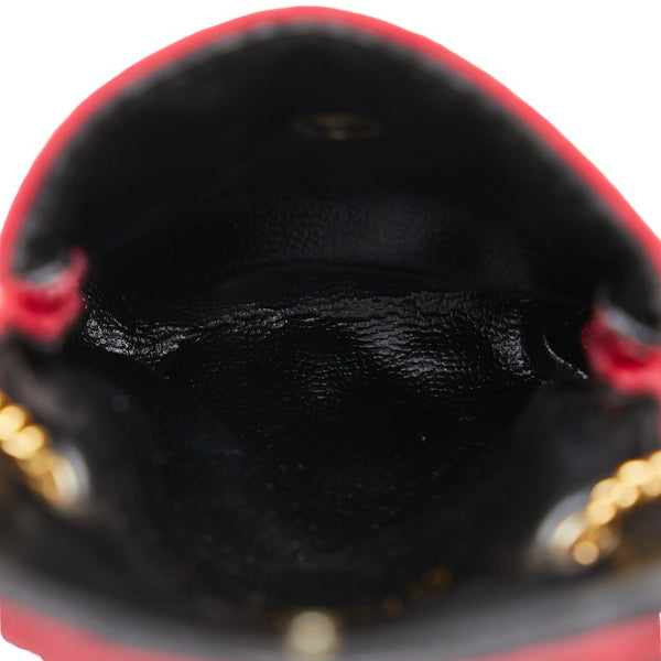 シャネル ココマーク ショルダーバッグ ピンク ゴールド コットン レディース CHANEL 【中古】