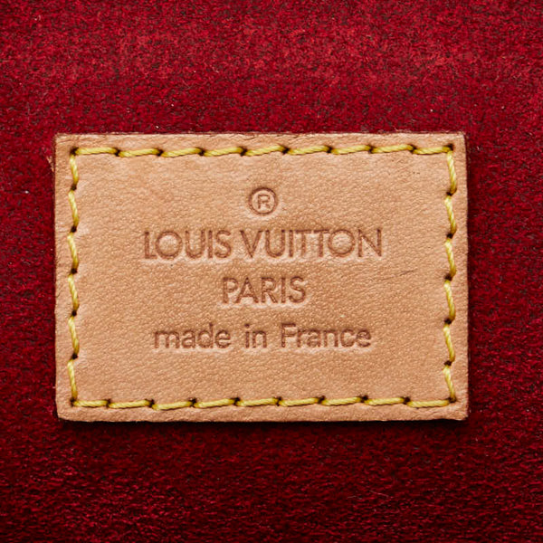 ルイ ヴィトン モノグラム エクサントリ シテ ハンドバッグ M51161 ブラウン PVC レザー レディース LOUIS VUITTON 【中古】