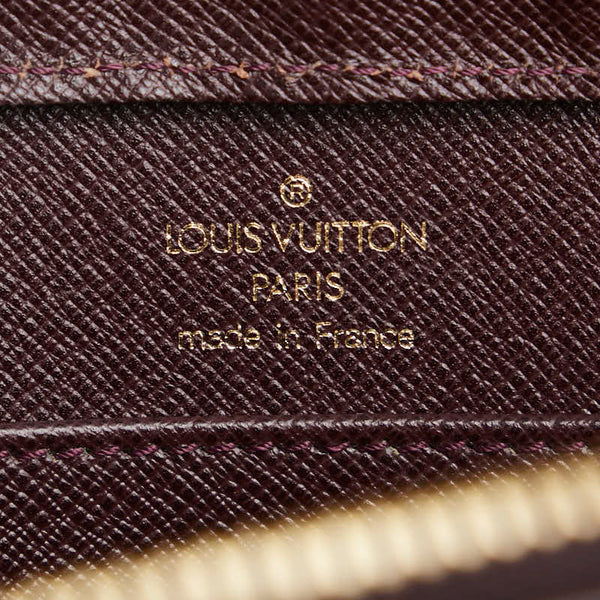 ルイ ヴィトン タイガ バイカル セカンドバッグ M30188 グリズリ ブラウン レザー レディース LOUIS VUITTON 【中古】