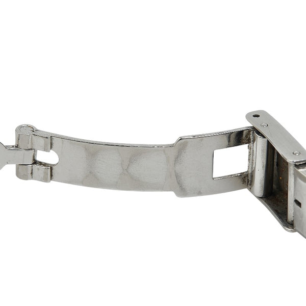 カルティエ サントス オクタゴンSM 腕時計 187903 自動巻き ホワイト文字盤 ステンレススチール K18YG イエローゴールド レディース CARTIER 【中古】