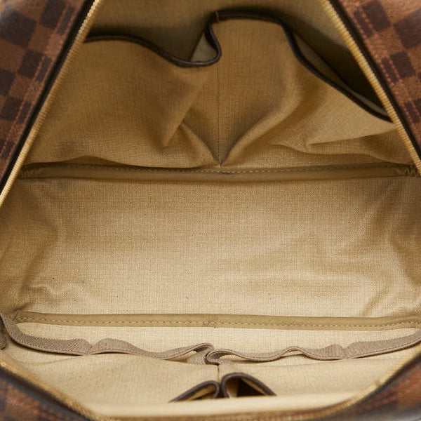 ルイ ヴィトン ダミエ ドーヴィル SPオーダー ハンドバッグ N47272 ブラウン PVC レザー レディース LOUIS VUITTON 【中古】
