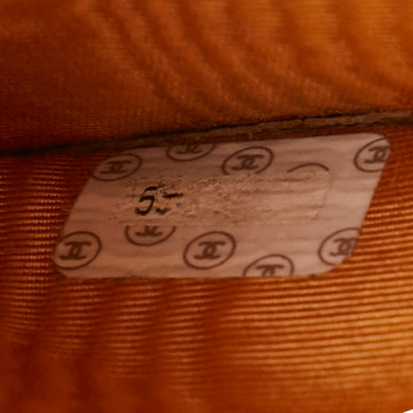 シャネル ココマーク 長財布 ベージュ キャビアスキン レディース CHANEL 【中古】