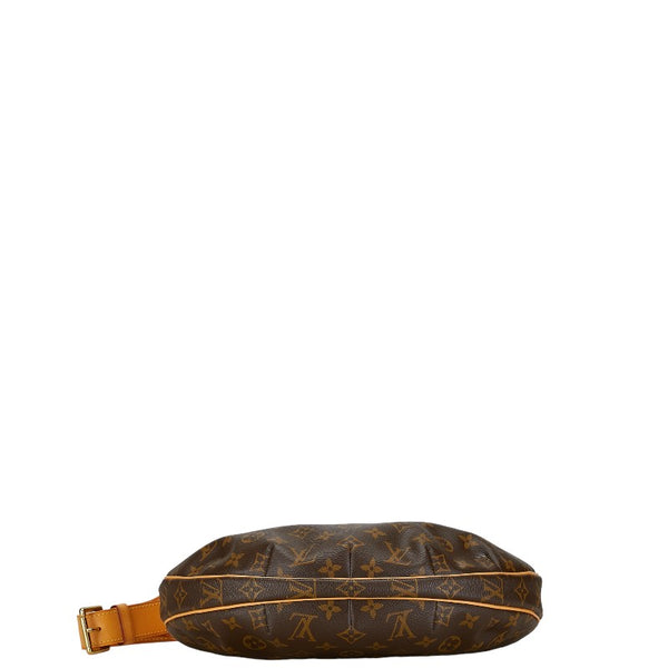 ルイ ヴィトン モノグラム クロワッサンMM ショルダーバッグ M51512 ブラウン PVC レザー レディース LOUIS VUITTON 【中古】