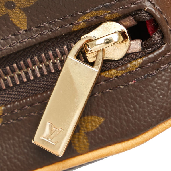 ルイ ヴィトン モノグラム クロワッサンMM ショルダーバッグ M51512 ブラウン PVC レザー レディース LOUIS VUITTON 【中古】