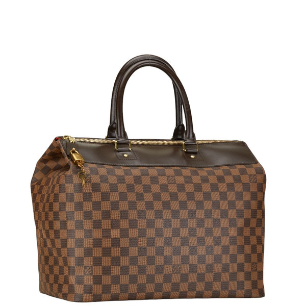 ルイ ヴィトン ダミエ グリニッジPM ハンドバッグ N41165 ブラウン PVC レザー レディース LOUIS VUITTON 【中古】