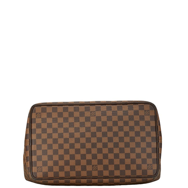 ルイ ヴィトン ダミエ グリニッジPM ハンドバッグ N41165 ブラウン PVC レザー レディース LOUIS VUITTON 【中古】