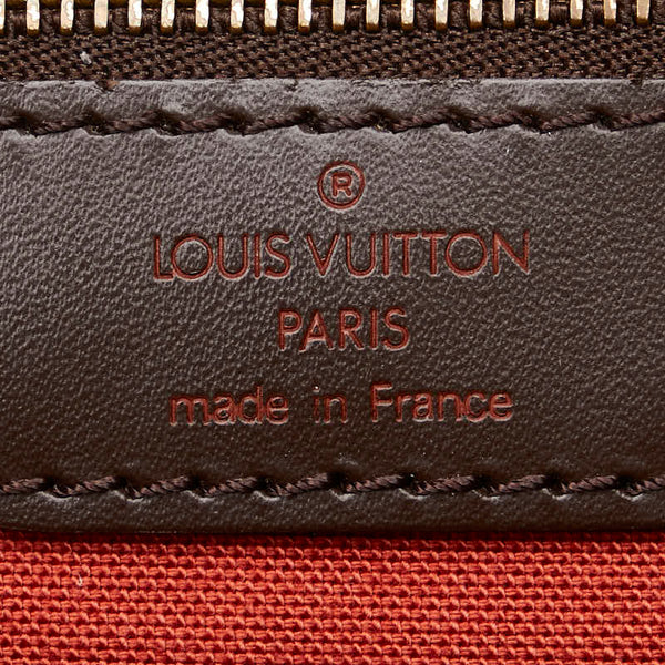 ルイ ヴィトン ダミエ グリニッジPM ハンドバッグ N41165 ブラウン PVC レザー レディース LOUIS VUITTON 【中古】