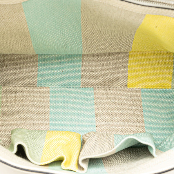 グッチ バンブー デイリー ハンドバッグ ショルダーバッグ 2WAY 392013 ホワイト レザー レディース GUCCI 【中古】