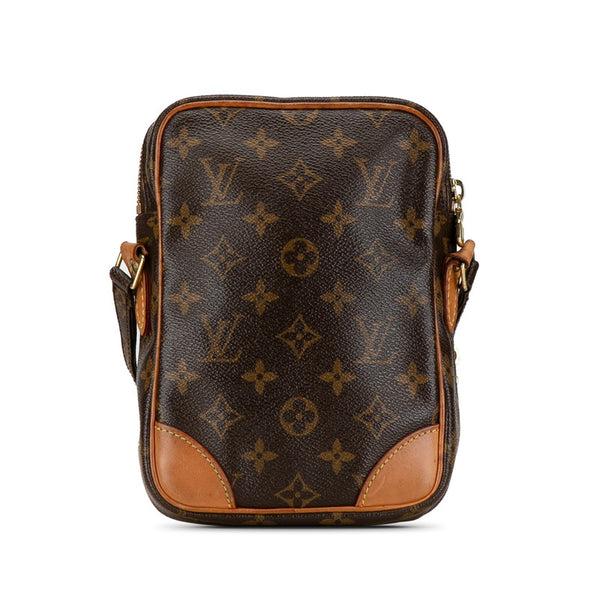 ルイ ヴィトン モノグラム アマゾン ショルダーバッグ M45236 ブラウン PVC レザー レディース LOUIS VUITTON 【中古】