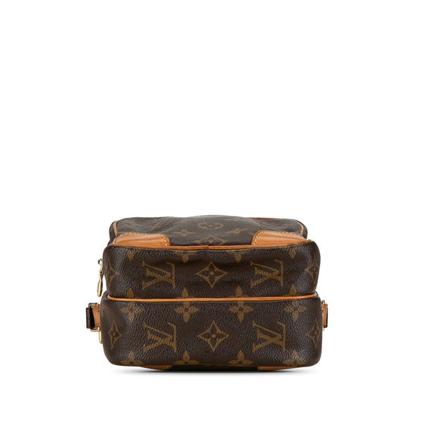 ルイ ヴィトン モノグラム アマゾン ショルダーバッグ M45236 ブラウン PVC レザー レディース LOUIS VUITTON 【中古】