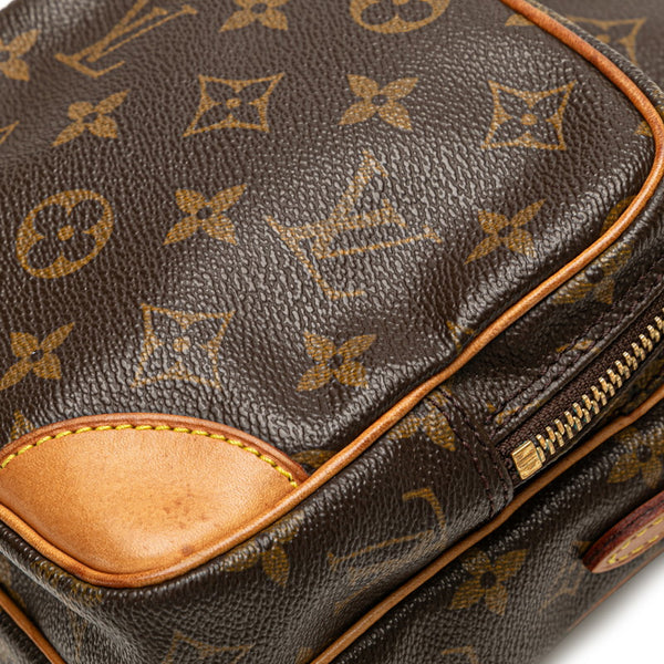 ルイ ヴィトン モノグラム アマゾン ショルダーバッグ M45236 ブラウン PVC レザー レディース LOUIS VUITTON 【中古】