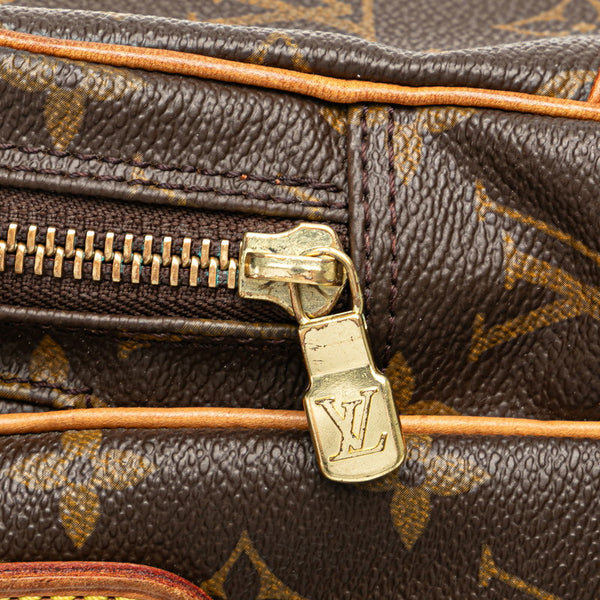 ルイ ヴィトン モノグラム アマゾン ショルダーバッグ M45236 ブラウン PVC レザー レディース LOUIS VUITTON 【中古】