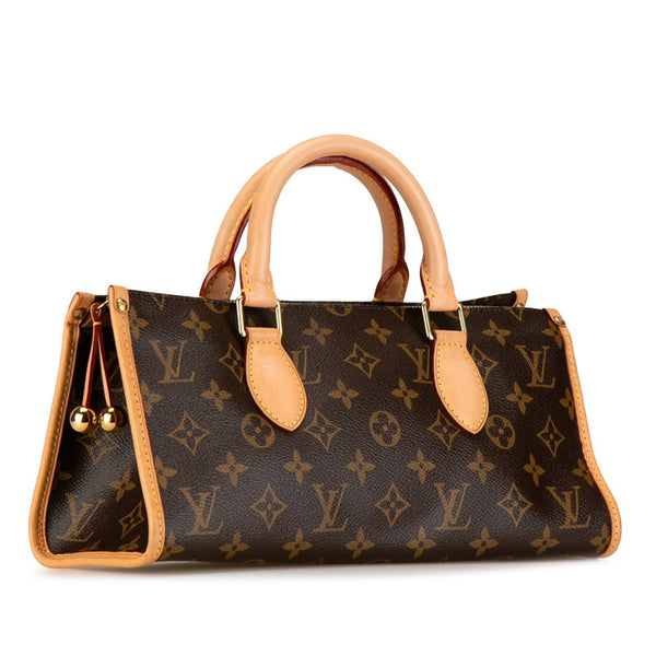 ルイ ヴィトン モノグラム ポパンクール ハンドバッグ M40009 ブラウン PVC レザー レディース LOUIS VUITTON 【中古】
