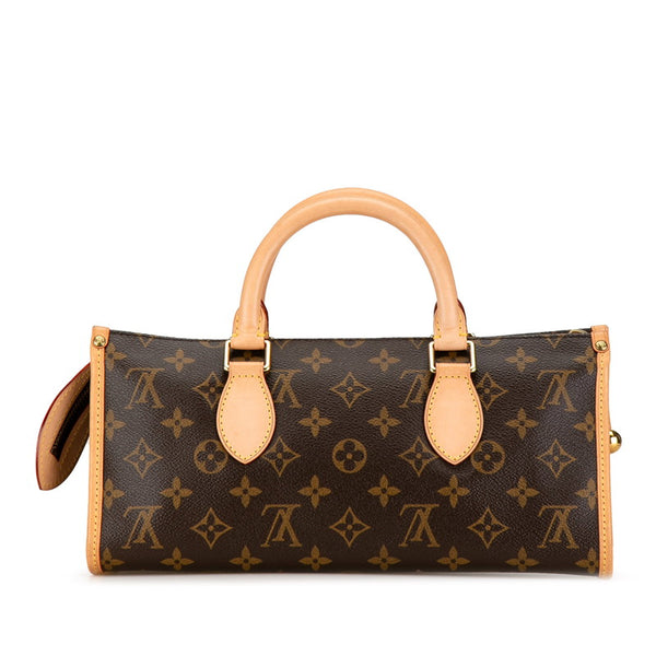ルイ ヴィトン モノグラム ポパンクール ハンドバッグ M40009 ブラウン PVC レザー レディース LOUIS VUITTON 【中古】