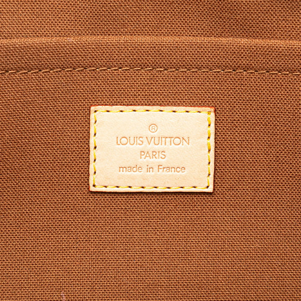 ルイ ヴィトン モノグラム ポパンクール ハンドバッグ M40009 ブラウン PVC レザー レディース LOUIS VUITTON 【中古】