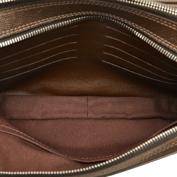 ルイ ヴィトン タイガ パヴェル クラッチバッグ セカンドバッグ M31148 グリズリ ブラウン レザー レディース LOUIS VUITTON 【中古】