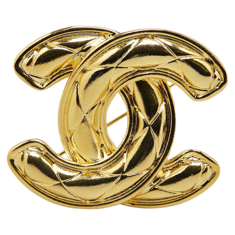 シャネル ココマーク ブローチ ゴールド メッキ レディース CHANEL 【中古】