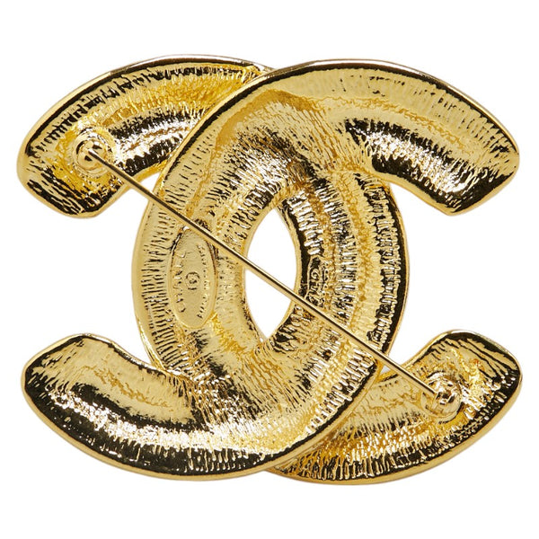 シャネル ココマーク ブローチ ゴールド メッキ レディース CHANEL 【中古】