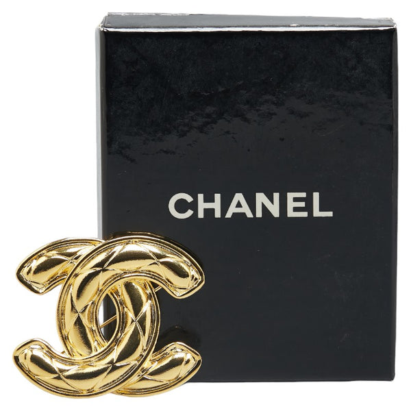 シャネル ココマーク ブローチ ゴールド メッキ レディース CHANEL 【中古】