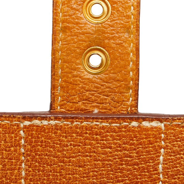エルメス サックアデペッシュ38 ビジネスバッグ ブリーフケース ブラウン クシュベル レディース HERMES 【中古】