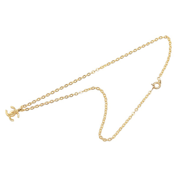 シャネル ココマーク ネックレス ゴールド メッキ レディース CHANEL 【中古】