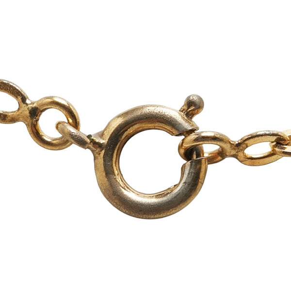 シャネル ココマーク ネックレス ゴールド メッキ レディース CHANEL 【中古】