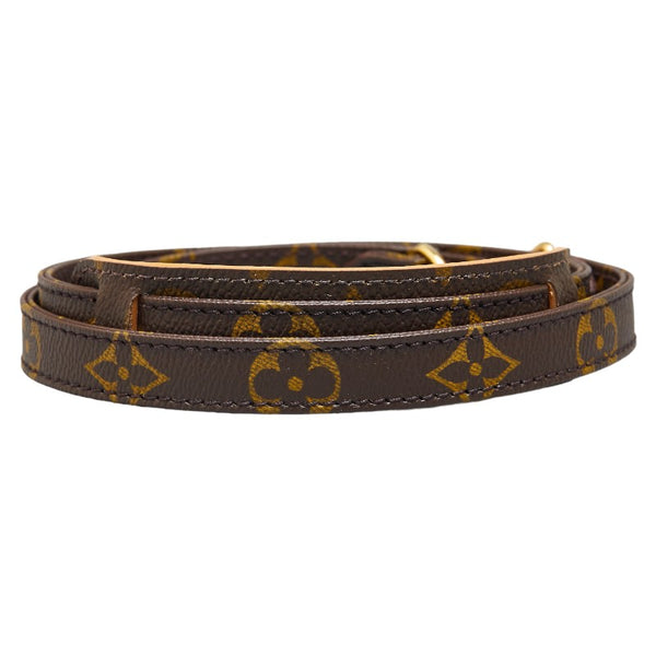 ルイ ヴィトン モノグラム ショルダーストラップ ブラウン PVC レディース LOUIS VUITTON 【中古】