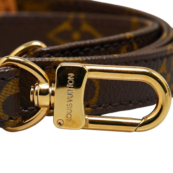 ルイ ヴィトン モノグラム ショルダーストラップ ブラウン PVC レディース LOUIS VUITTON 【中古】