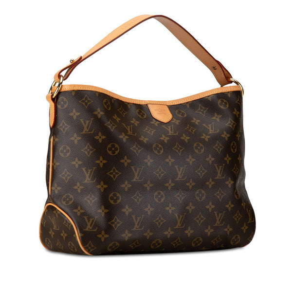 ルイ ヴィトン モノグラム ディライトフルPM ショルダーバッグ M40352 ブラウン PVC レザー レディース LOUIS VUITTON 【中古】